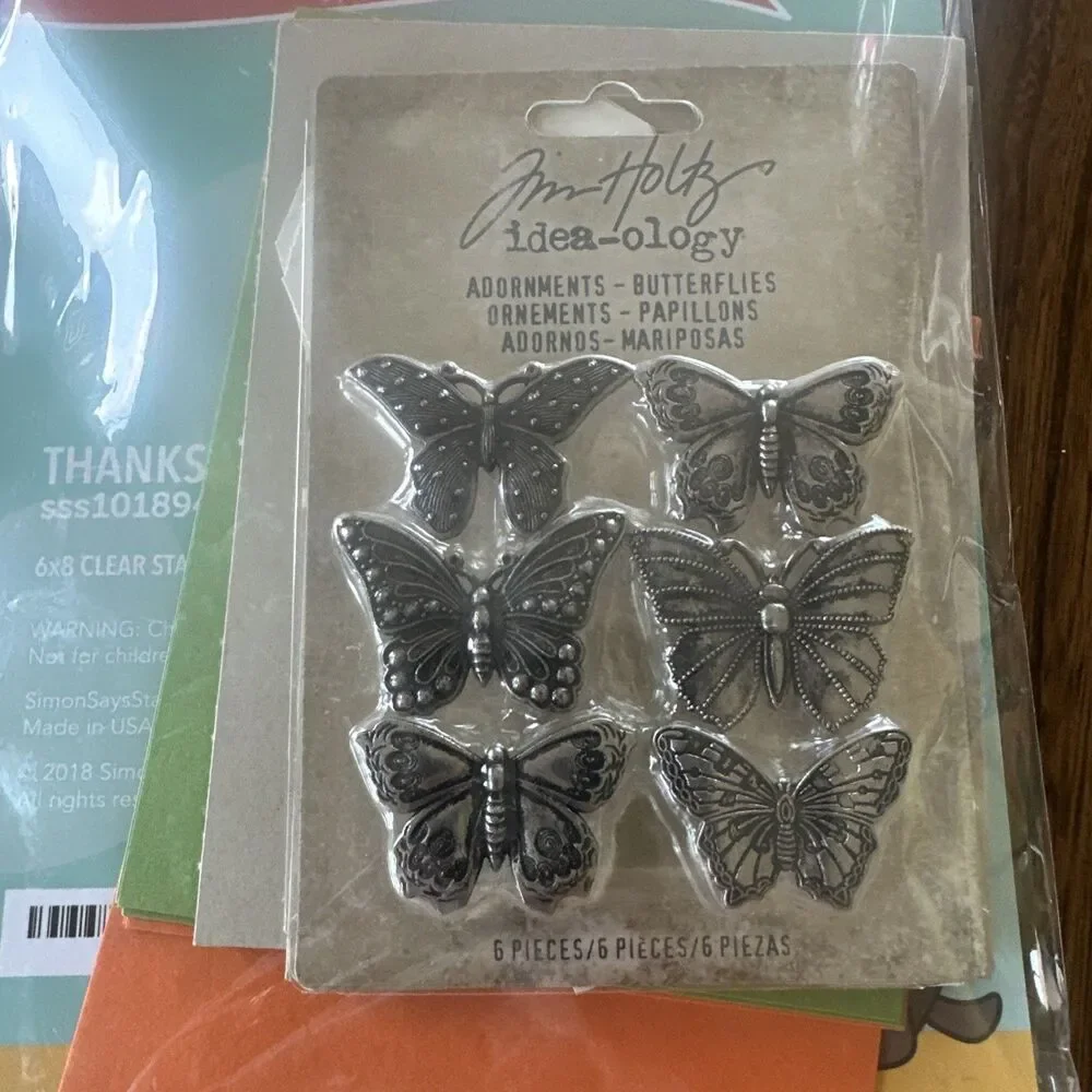 Simon Says Stamp Thanks and Leaves November 2018 Card Kit incomplete